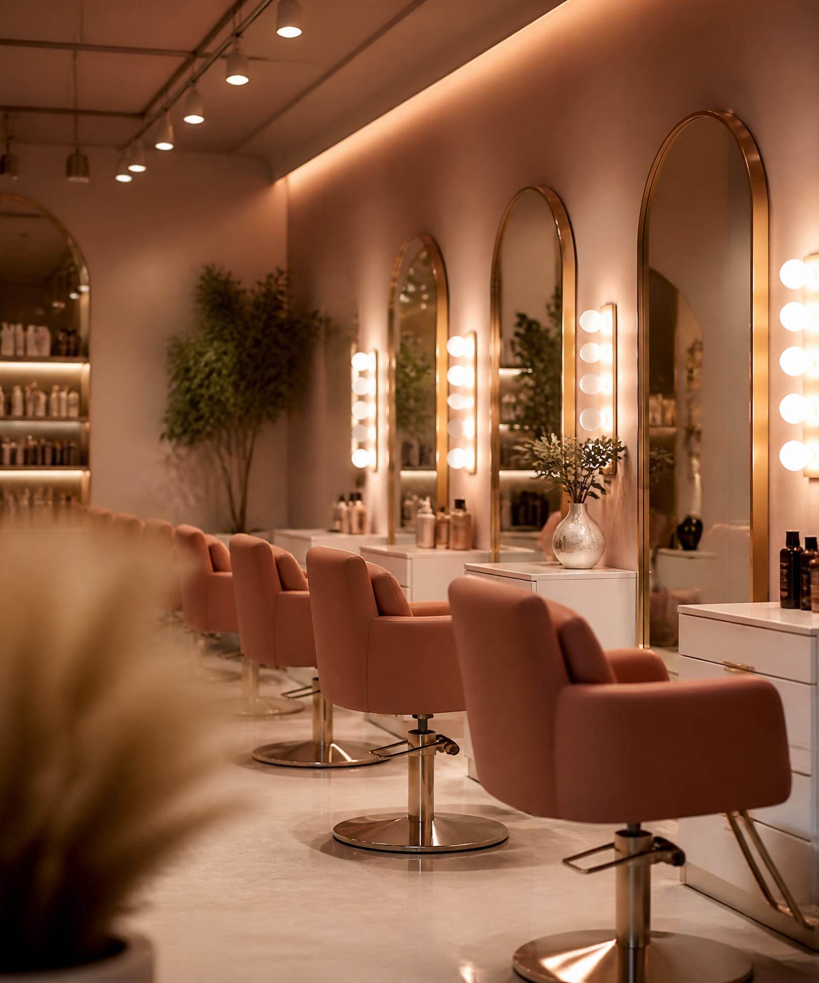 Tresses & Co salon interior